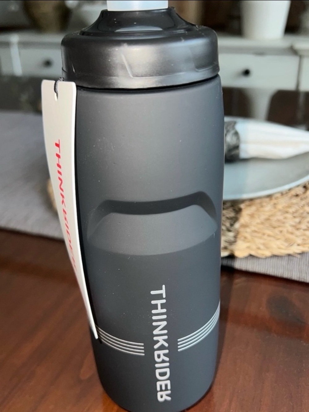 Set of 6 Black Bike Water Bottles